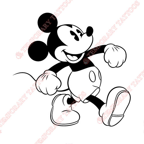 Mickey Mouse Customize Temporary Tattoos Stickers NO.826